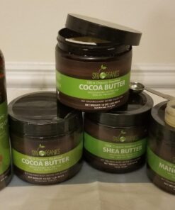 Sky Organics Cocoa Butter for Body, 100% Raw & Unrefined Ultra-Moisturizing Butter to Deeply Hydrate & Condition Skin, Promotes Smooth Skin Tone & Texture, Suitable for Tight or Extra Dry Skin, 16 Oz. 48 71kPLoB67rL 1