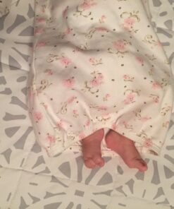 Little Me Girls' 2-Piece Gown & Hat Set 0-3 Months Vintage Rose 17 71kPY4QojVL 1