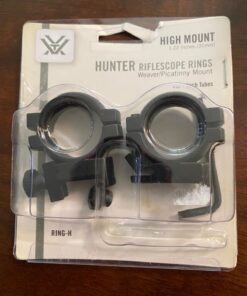 Alternative view of Vortex Optics Hunter Riflescope Rings 1 inch - High