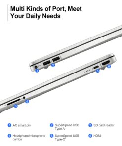 HP 2023 Newest 15.6" Touchscreen Laptop, 16GB RAM, 512GB SSD, Intel Core i3-1115G4 Processor, 11 H Battery Life, Wi-Fi, Bluetooth, Webcam, HDMI, Windows 11 Home in S Mode 16GB RAM | 512GB 15 71kPkocLpL 1