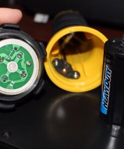 Dorcy 55 Lumen Floating Water Resistant LED Flashlight with Carabineer Clip, Yellow (41-2510) 28 71kPmzEVzCL