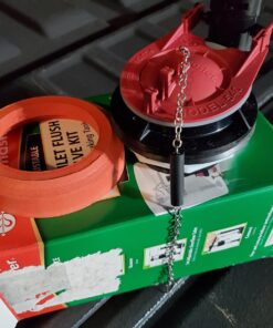 Fluidmaster 540AKRP5 3-Inch Complete, Adjustable Toilet Flush Valve Repair Kit , Black Toilet Repair Kit 24 71kQA7iHEiL