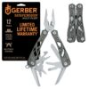 Gerber Gear Suspension 12-in-1 Needle Nose Pliers Multi-tool with Tool Lock - Multi-Plier, Wire Cutter, Crosspoint and Flathead Screwdriver Set, Small Scissors - EDC Gear and Equipment - Gray Grey 50 71kR6ysBgjL