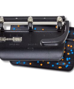 OIC® Heavy-Duty 3-Hole Lever Punch, Black 15 71kRK6y RL