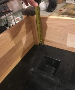 CedarCraft Self-Watering Elevated Cedar Planter (23" X 49" X 30") - Grow Fresh Vegetables, Herb Gardens, Flowers & Succulents. Raised Garden Bed for a Deck, Patio or Yard Gardening. No Tools Required. 23x49x30" 23 71kSVf8YvL