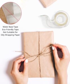 Amazon Basics Double Sided Tape with Dispenser, Narrow Width, 1/2 x 252 inches, 3-Pack, Translucence 20 71kSYRWtt0L