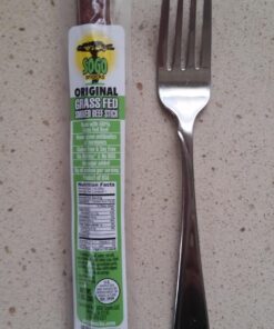 Original, Sogo Snacks, No Sugar, 100% Grass-fed & Grass-finished, Non-GMO Beef Sticks. No Added Nitrates, Gluten, Soy, MSG, Dairy, Nuts. Keto, Whole, Paleo Friendly (Original, 1-oz, 24 Count) Original - Grass Fed Beef 1 Ounce (Pack of 24) 21 71kSiHpGfHL
