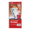Adams Write n' Stick Receipt Book, 2-Part, Carbonless, White/Canary, 5-1/4" x 11", Spiral Bound, 200 Sets per Book, 4 Receipts per Page (SC1152WS) 16 71kT0yxzS8L