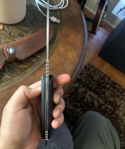 Mossy Oak Fixed Blade Knife, Full Tang - Mutifunction with Bottle Opener and Glass Breaker, G10 Handle with Genuine Leather Sheath, for Camping Survival Hunting Knife(Silver Steel) 25 71kTIRBtujL