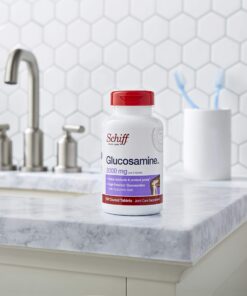 Schiff Glucosamine 2000mg (per serving) + Hyaluronic Acid Tablets (150 count in a bottle), Joint Care Supplement That Helps Support Joint Mobility & Flexibility, Supports The Structure Of Cartilage 18 71kTtxdn3bL