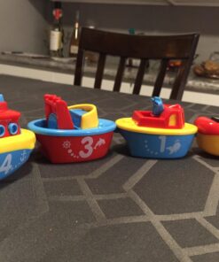 3 Bees & Me Bath Toys for Boys and Girls - Magnet Boat Set for Toddlers & Kids - Fun & Educational 32 71kUoisEFBL