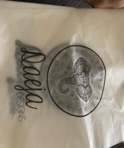 100 Natural Frost Merchandise Bag, 12"x15" with Die Cut Handle, No Gusset, 2.0 Mil. Custom Printed Frosty 12"x15" 16 71kVaIqiC L