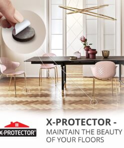 Felt Furniture Pads X-PROTECTOR 181 PCS Premium Furniture Pads - Felt Pads Furniture Feet Best Wood Floor Protectors - Protect Your Hardwood & Laminate Flooring! Brown 181 PCS Brown 27 71kVp5TFnFL 1