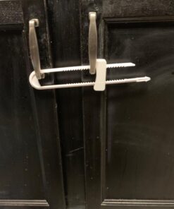 Dreambaby Sliding Cabinet Child Safety Locks - U Shaped for Knobs and Handles 3 Count (Pack of 1) 33 71kW3Ob9SsL