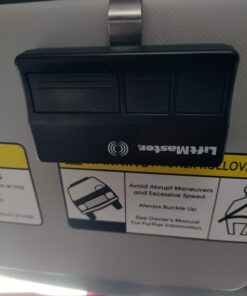 LiftMaster 373LM Security+ 3-Button Garage Door Opener Remote Control with Visor Clip - Pack of 1 30 71kWA1Q2VIL