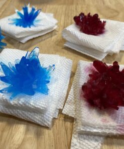 4M 7 Crystal Growing Science Experimental Kit with Display Cases - Easy DIY STEM Toy Lab Experiment Specimens, Educational Gift for Kids, Teens, Boys & Girls 7 Crystals 113 71kWGbkRs5L