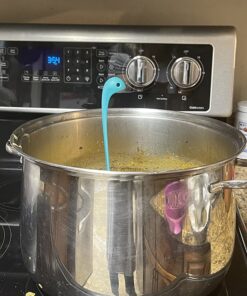 OTOTO Nessie Ladle Spoon - Turquoise Cooking Ladle - Cooking Gifts - Use for Serving Soup, Stew, Gravy & Chili - High Heat Resistant Loch Ness Stand Up Soup Ladle 36 71kWHj 26hL