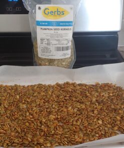 GERBS Raw Pumpkin Seed Kernels 2 LB. Resealable Bag, Top 14 Allergy Free Foods, Healthy Protein & Magnesium Packed Superfood Snack, Non GMO, No Oils, No Preservatives, Gluten & Peanut Free, Vegan, Keto, Kosher, Shelled Pepitas grown in Canada 27 71kWTv8hUL