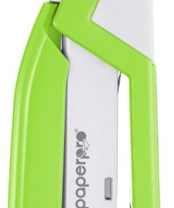 Bostitch InJoy Compact Stapler, 20 Sheet Capacity, Reduced Effort, Jam-Free, Green/White 19 71kXAxVDwHL