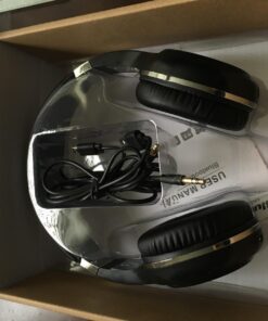 Bluedio V5.0 Bluetooth Headphones Over Ear, Wireless Bluetooth On-Ear Stereo Earphones Noise Cancelling, Soft Memory-Protein Earmuffs, w/Mic (Black) Black 48 71kXM200NiL