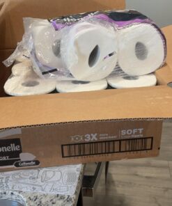 Cottonelle Ultra Comfort Toilet Paper with Cushiony CleaningRipples, 2-Ply, 24 Family Mega Rolls (4 Packs of 6) (24 Family Mega Rolls = 108 Regular Rolls), 325 Sheets per Roll, Packaging May Vary 6 Count (Pack of 4) 35 71kXsdEOPL
