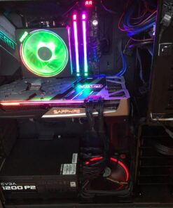 EVGA Supernova 1200 P2 80+ Platinum, 1200W ECO Mode Fully Modular NVIDIA SLI and Crossfire Ready 10 Year Warranty Power Supply 220-P2-1200-X1 36 71kYGgOy1zL