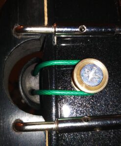 Cecilio 4/4 CEVN-1BK Solid Wood Electric/Silent Violin with Ebony Fittings in Style 1 - Full Size - Black Metallic Full Body - Black full-size 30 71kaF1b79qL