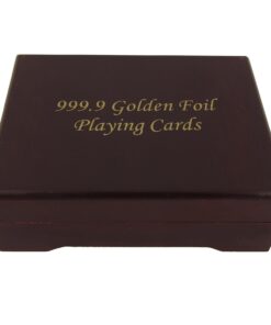 Shalinindia Playing Cards Deck in 999.9 Gold Foil Unusual Gift from India 15 71kcYOqB6fL