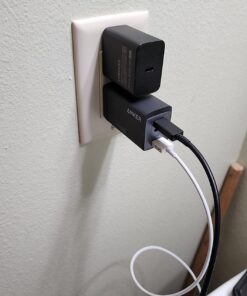 Anker USB C Charger, Anker GaNPrime 65W, 3-Port Fast Compact Foldable Wall Charger for MacBook Pro/Air, iPad Pro, Galaxy S22/S21, HP Spectre, Note 20/10+, iPhone 14/Pro, Pixel, and More Phantom Black 68 71kchjQbzxL