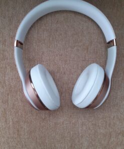 Beats Solo3 Wireless On-Ear Headphones - Apple W1 Headphone Chip, Class 1 Bluetooth, 40 Hours of Listening Time, Built-in Microphone - Rose Gold (Latest Model) Without AppleCare+ 53 71keJ28q19L