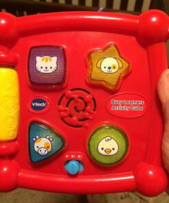 VTech Busy Learners Activity Cube, Multicolor Red Standard Packaging 42 71kedpvVosL