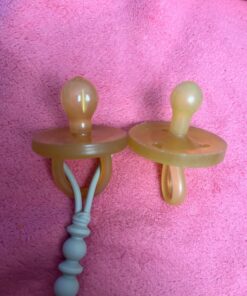 Ecopiggy Ecopacifier Rounded Natural Pacifier (1 Pack) - 6 Mos+ 17 71kehgYOvL