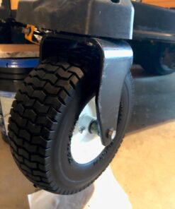 Marathon 30326 13x5.00-6in Flat Free Lawnmower Tire on Wheel 3" Hub, 3/4" Bushings, Black 32 71kf3KMDoHL