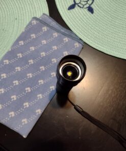 Lighting EVER LED Flashlights High Lumens, Small Flashlight, Zoomable, Waterproof, Adjustable Brightness Flash Light for Outdoor, Emergency, AAA Batteries Included, Tactical & Camping Accessories 1 32 71kfWb9SL