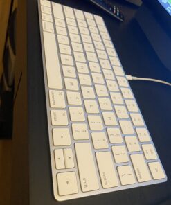 Apple Magic Keyboard - US English, Includes Lighting to USB Cable, Silver 45 71kgAbDlhwL