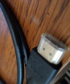 Amazon Basics High-Speed, 4K Ultra HD HDMI 2.0 Cable / Cord, 60 Hz, 2160p, 48 bit, 18 Gbps, 3D, male-to-male, 0.9m (2.9ft) for Laptop 1 Black 3 Feet 65 71kgDgwtkeL