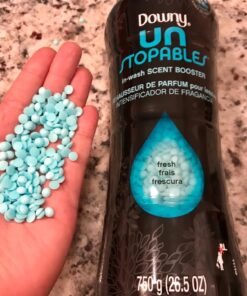 Downy Unstopables in-Wash Scent Booster Beads, Fresh Scent, 750 g - Packaging May Vary 26.5 Ounce (Pack of 1) 18 71kgRNjwDML