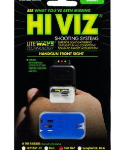 Alternative view of HIVIZ unisex adult Handgun HiViz SW2014 Interchangeable Style Front Sight for Smith Wesson M P Full Size, Green, Red, and White, One Size US