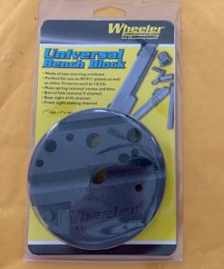 Wheeler Universal Bench Block with Non-Marring Construction and Multiple Uses for Pistols, Gunsmithing and Maintenance, Original Version 34 71khHqDYlDL