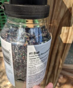 TERRO T380 Outdoor Reusable Fly Magnet Fly Trap - Poison Free Fly Killer and Trap with Bait 42 71kiB4Z3wYL