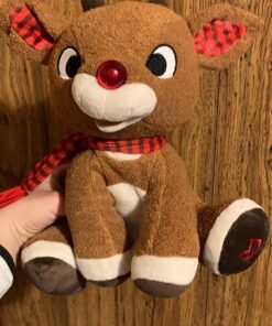Rudolph the Red - Nosed Reindeer - Stuffed Animal Plush Toy with Music & Lights Rudolph 20 71kic5DF6QL