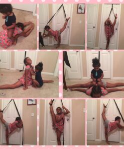 EverStretch Leg Stretcher PRO: Premium Over The Door Flexibility Trainer | Professional Stretching Equipment for Ballet, Dance, Martial Arts, Cheerleading & Gymnastics | Portable Split Machine 47 71kj2DMj0CL