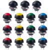 12MM Waterproof Momentary Push Button Switch 15PCS ON- Off Switch (5 Colors) 7 71kj5FvF eL