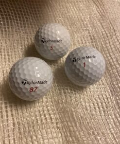 Recycled Used Golf Balls Cleaned - Taylormade B/C Grade Golf Balls 72 Balls Assorted Models in Onion Mesh Bag 9 71kjCXaufuL