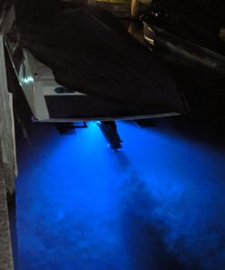 Jiawill 316L Stainless Steel Underwater 1/2" NPT 9 to 30V 27w Boat Drain Plug Light with Internal Driver and Overheat Protection 3 Years Warranty (Blue) Blue 49 71kjWYPJHoL