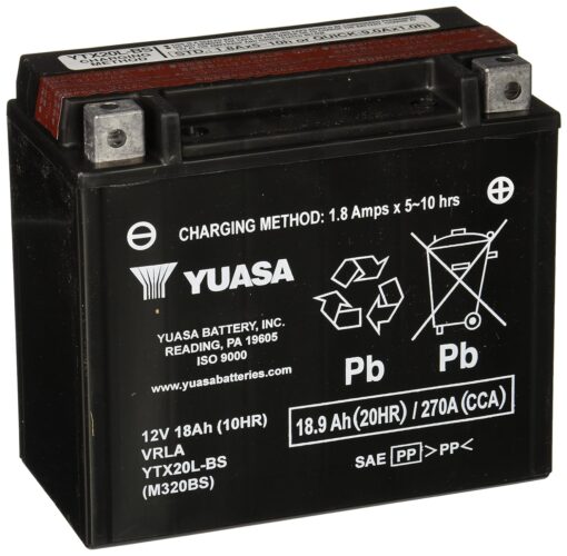 Yuasa lead acid YUAM320BS YTX20L-BS Battery