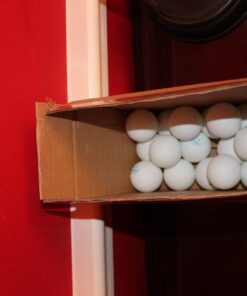 KEVENZ 60-Pack 3 Star Ping Pong Balls, 40+mm Advanced Table Tennis Ball, Bulk Outdoor Ping Pong Balls, Orange B, White, 60-Pack 13 71kk1fat7L