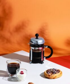 Bodum Chambord French Press Coffee Maker, 17 Ounce, .5 Liter, Chrome 16 71kkH6ITz5S