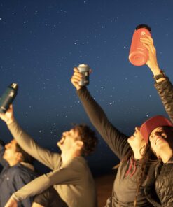 Hydro Flask Stainless Steel Wide Mouth Water Bottle with Flex Cap and Double-Wall Vacuum Insulation 32 Oz Black 22 71kl5Eg07L