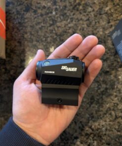 Sig Sauer Romeo5 1X20mm Tactical Hunting Shooting Durable Waterproof Fogproof Illuminated 2 MOA Red Dot Reticle Gun Sight, Picatinny Mount Included 43 71klW vkWOL